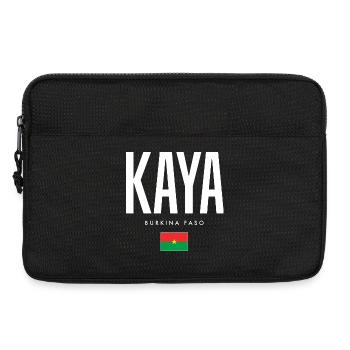 Kaya Burkina Faso - Laptop bag 13" - black - Front
