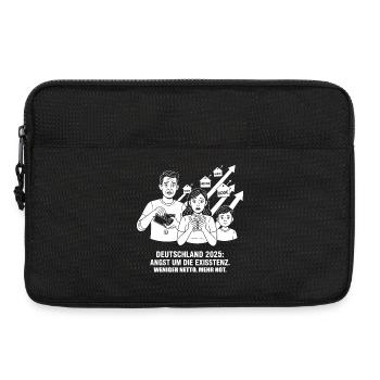 Fear for existence - Laptop bag 13" - black - Front