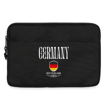 Originaire d’Allemagne, né en Allemagne - Sacoche pour ordinateur portable 13 pouces - noir - Devant