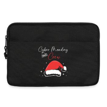 Cyber Monday shopping spree - Laptop bag 13" - black - Front
