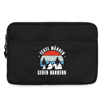Hiking Sayings Hiker Hiking Outfits - Laptop bag 13" - black - Front