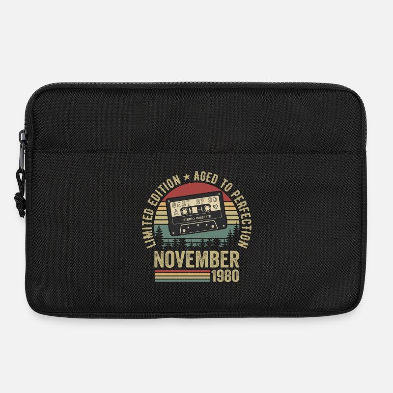 November 1980 - Laptoptasche 13" - Schwarz