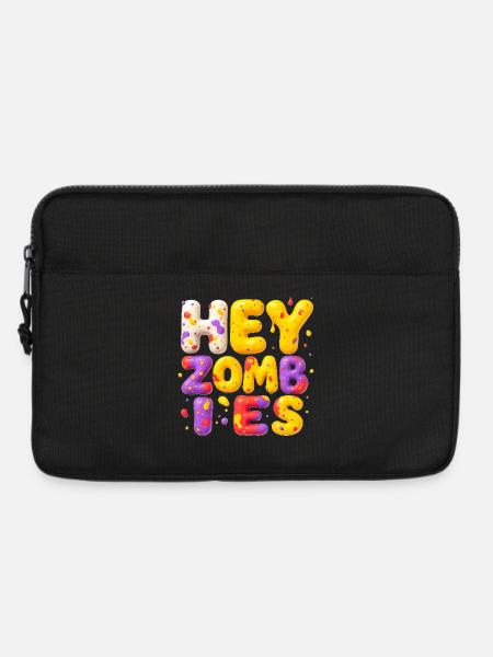 Halloween & Zombie Design Cooler Fun - Laptoptasche 13" - Schwarz