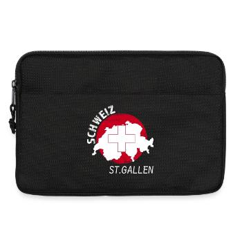 St. Gallen - Laptoptasche 13" - Schwarz - Vorne