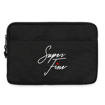 Super feines Mädchen oder Mutter selbstbewusste Frauen Empowerment - Laptoptasche 13" - Schwarz - Vorne