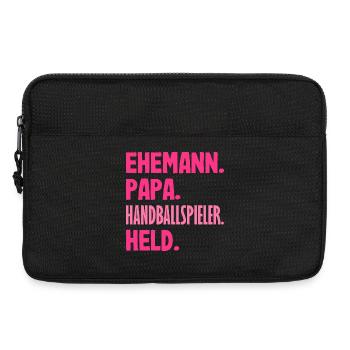 Handball Players Handball Handball Gifts - Laptop bag 13" - black - Front