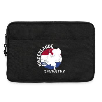 Deventer - Laptoptasche 13" - Schwarz - Vorne