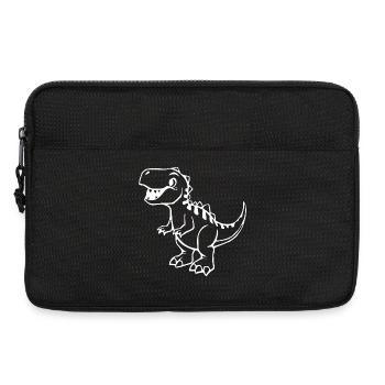 Dinosaure - Sacoche pour ordinateur portable 13 pouces - noir - Devant