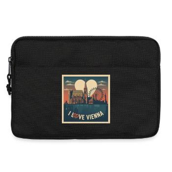 Vienna Love Stephansdom - Laptoptasche 13" - Schwarz - Vorne