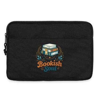 Bookish Soul - Laptoptasche 13" - Schwarz - Vorne