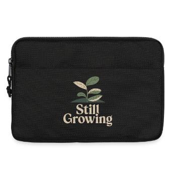 Still Growing – Vintage Plant - Laptop bag 13" - black - Front