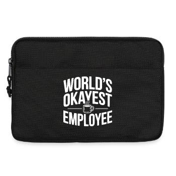 L’employé le plus correct du monde - Sacoche pour ordinateur portable 13 pouces - noir - Devant