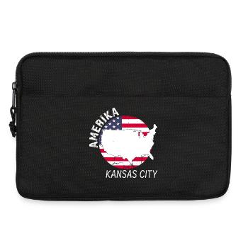Kansas City - Laptop bag 13" - black - Front