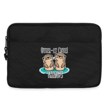 Otterly Cute! Lustiges Freundschafts-Teil für BFF - Laptoptasche 13" - Schwarz - Vorne