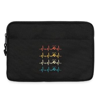 Soudeur Battement de cœur soudage - Sacoche pour ordinateur portable 13 pouces - noir - Devant