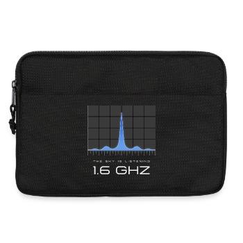 UAP Frequenz 1.6 GHz – Der Himmel hört zu - Laptoptasche 13" - Schwarz - Vorne