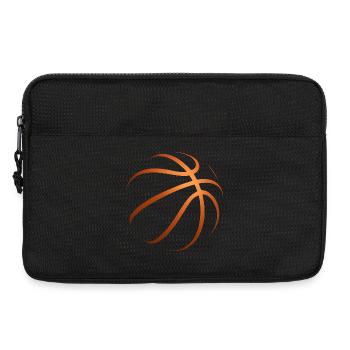 Basketball Basketballer Geschenkidee Baller Bball - Laptoptasche 13" - Schwarz - Vorne
