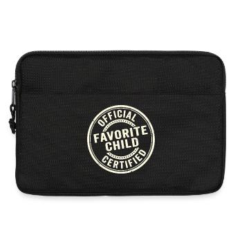 Favorite child (funny, official) - Laptop bag 13" - black - Front