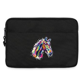 Cheval - Sacoche pour ordinateur portable 13 pouces - noir - Devant