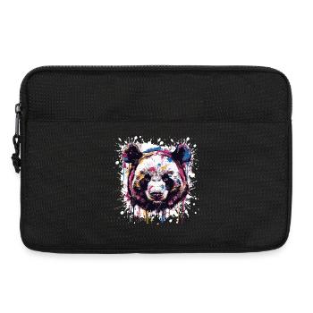 Panda Animal Panda Bear - Laptop bag 13" - black - Front