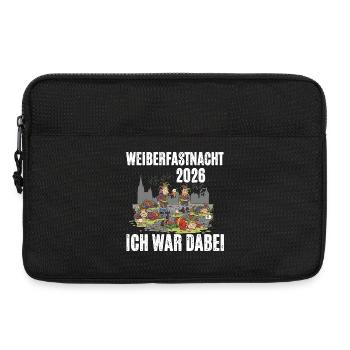 Weiberfastnacht 2026 - Laptoptasche 13" - Schwarz - Vorne
