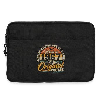 1967 Vintage Birthday Gift - Laptop bag 13" - black - Front