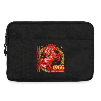 1966 Fire Horse Legend 60th Birthday Gift - Laptop bag 13" - black - Front