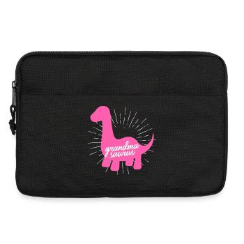 Grandmasaur Dinosaure Rose Slogan Rétro Grandma Grandma - Sacoche pour ordinateur portable 13 pouces - noir - Devant