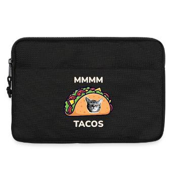 MMMM Tacos - Laptop bag 13" - black - Front