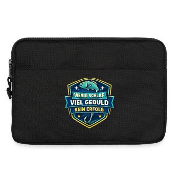 Wenig Schlaf Viel Geduld Kein Erfolg - Laptoptasche 13" - Schwarz - Vorne