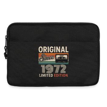 Vintage 1975 Legend Rétro Anniversaire 1972 - Sacoche pour ordinateur portable 13 pouces - noir - Devant