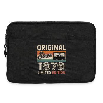 Vintage 1975 Legend Rétro Anniversaire 1979 - Sacoche pour ordinateur portable 13 pouces - noir - Devant