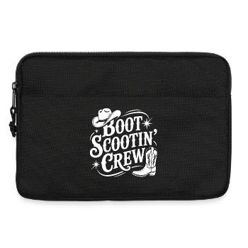 Country Line Dance - Laptoptasche 13" - Schwarz - Vorne