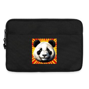 panda - Sacoche pour ordinateur portable 13 pouces - noir - Devant