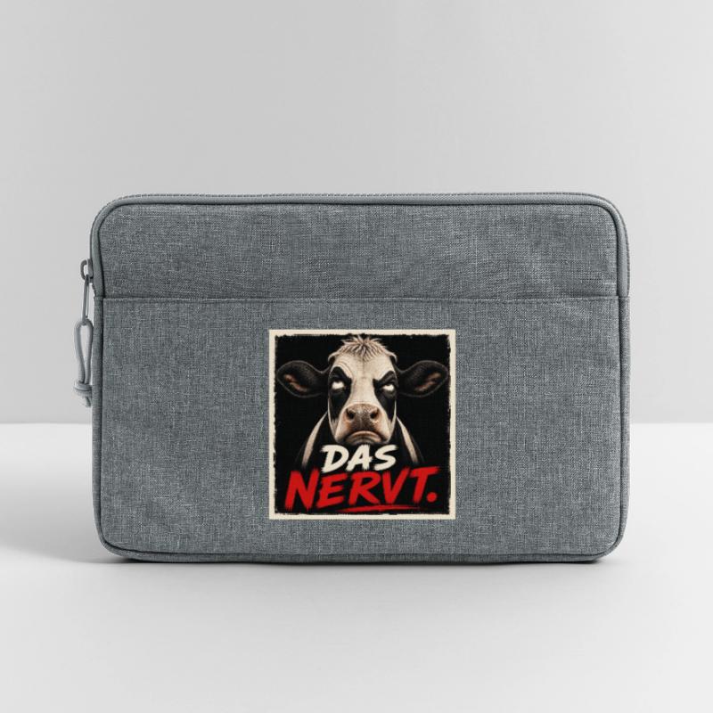 Das nervt - Kuh T-Shirt – Statement oder Geschenk Laptoptasche 13"