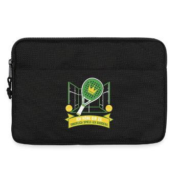 Innerlich immer Bandera — Padel 2026 - Laptoptasche 13" - Schwarz - Vorne
