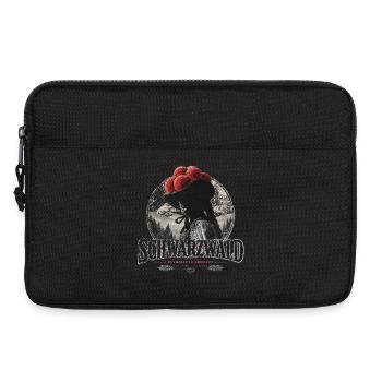 Bollehut vintage de la Forêt-Noire - Sacoche pour ordinateur portable 13 pouces - noir - Devant
