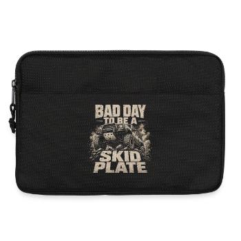Off-Road Badge: Bad Day for the Hoof - Laptop bag 13" - black - Front