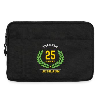 Tischler Weihnachten Tischlerei Schreiner XMAS - Laptoptasche 13" - Schwarz - Vorne