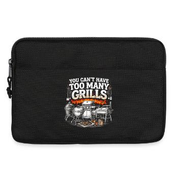 Barbecue Humour Grill Master Papa Cadeau - Sacoche pour ordinateur portable 13 pouces - noir - Devant