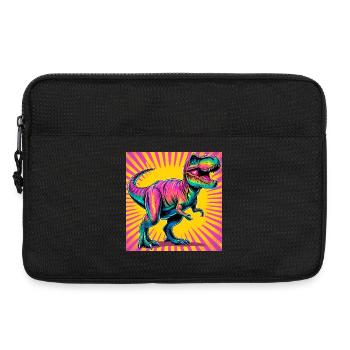 Dinosaurier - Laptoptasche 13" - Schwarz - Vorne