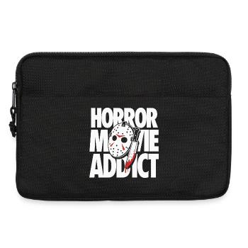 Horror Movie Addict Slasher Fan Design - Laptoptasche 13" - Schwarz - Vorne
