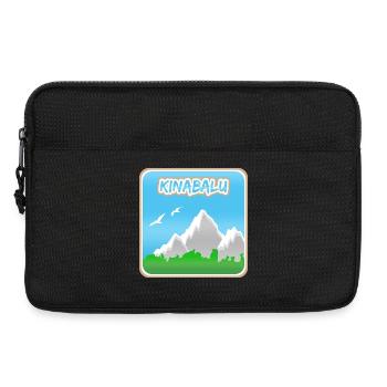 Berg Kinabalu - Laptoptasche 13" - Schwarz - Vorne