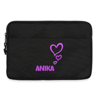 Anika comme nom - Sacoche pour ordinateur portable 13 pouces - noir - Devant