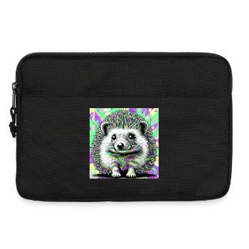 Igel - Laptoptasche 13" - Schwarz - Vorne