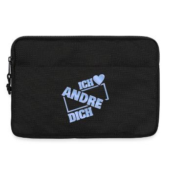 Andre als Liebe - Laptoptasche 13" - Schwarz - Vorne