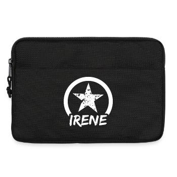 Geschenk für Irene - Laptoptasche 13" - Schwarz - Vorne
