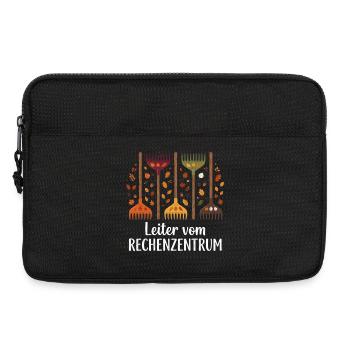 Rechenzentrum Gärtner Nerd Computer Spruch Garten - Laptoptasche 13" - Schwarz - Vorne
