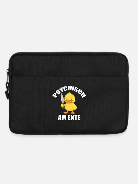 Psychisch am Ente - Laptoptasche 13" - Schwarz
