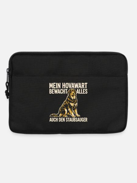 Mein Hovawart bewacht auch den Staubsauger - Laptoptasche 13" - Schwarz